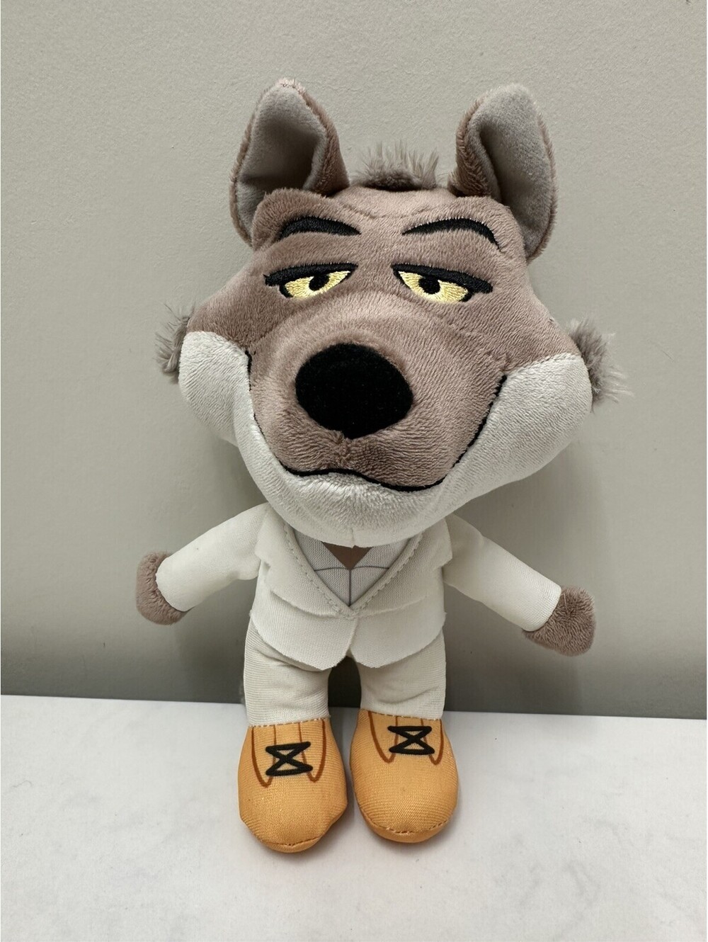 Dreamworks The Bad Guys 2 Mr. Wolf Exclusive 8.5” Plush Stuffed Toy Figure EUC